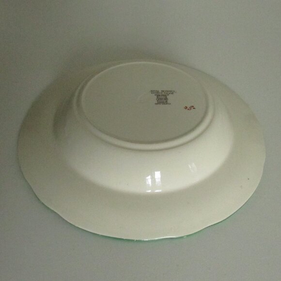 Vintage 9" rimmed bowl, Chinese Rose design, Copeland Spode (Lot 3) - Picture 9 of 12